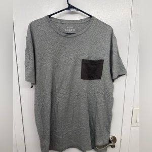 JCrew Men’s Contrast Pocket Tee